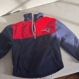 NFL Red and Navy Kids Fleece Jacket